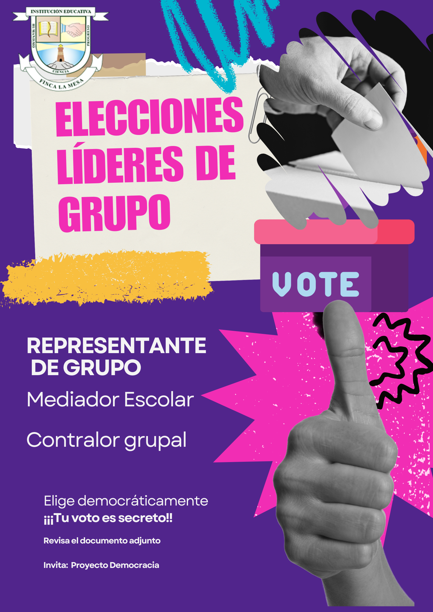 Votaciones líderes grupales
